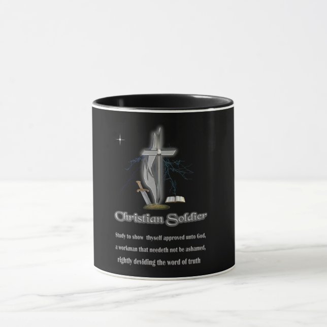 Christlich Soldier Tasse (Zentrum)