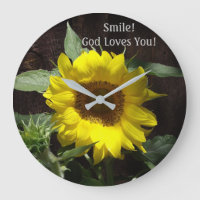 Christlich Sonnenblume lächeln! Gott Liebe dich!