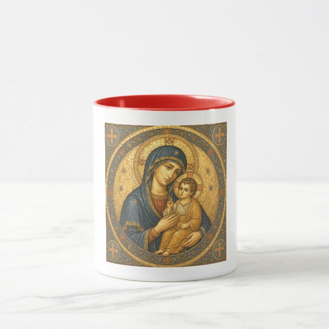 Christlich symbolisch tasse (Zentrum)