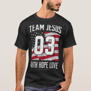 Christlich - Team Jesus 03 Glaube Hoffnung Liebe T-Shirt