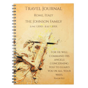 Christlich Travel Journal Personalisiert Notebook Notizblock