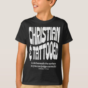 Christlich und tätowiert T-Shirt