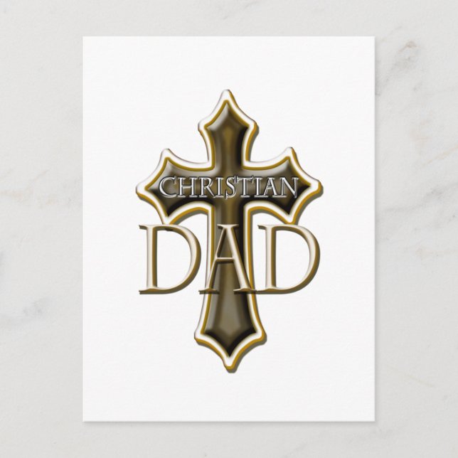 Christlich Vater.png Postkarte (Vorderseite)