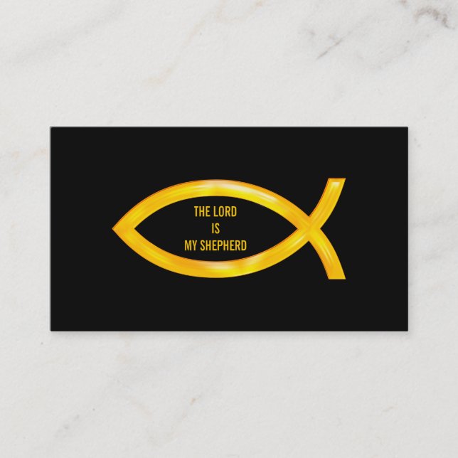 Christlich - Visitenkarte (Vorderseite)