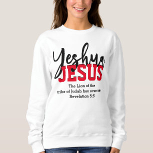 Christlich YESHUA JESUS Sweatshirt