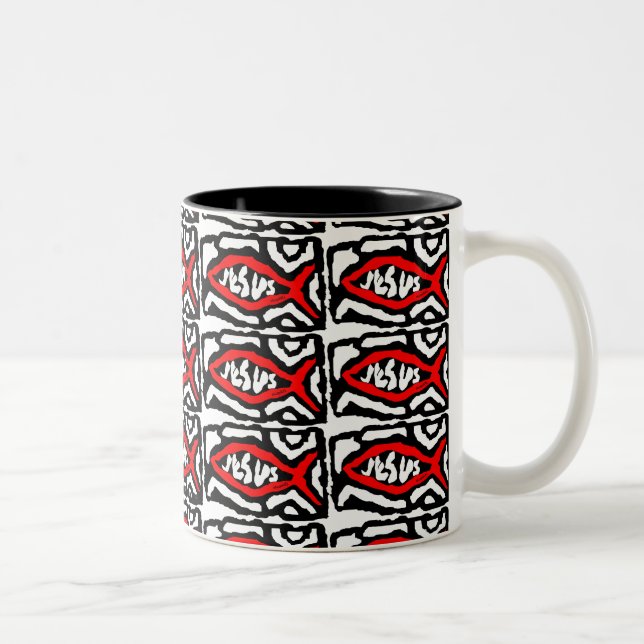 Christlich Zweifarbige Tasse (Rechts)