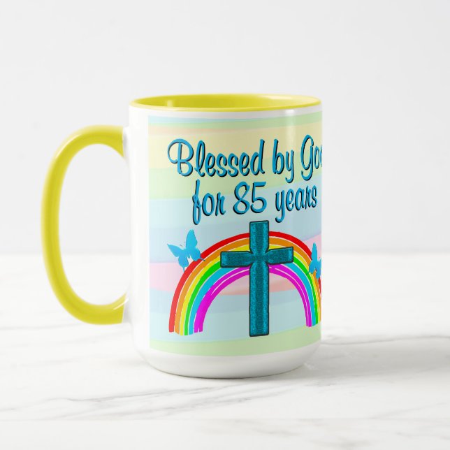 CHRISTLICHE 85. BIRTHDAY SESSINGS TASSE (Links)