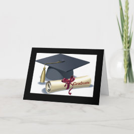 Christliche Abschluss-Karte Karte