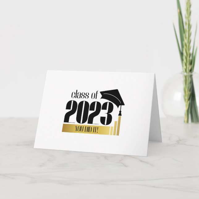 Christliche Abschluss-Karte Karte (Vorderseite)