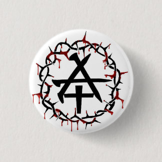 Christliche Anarchie Button