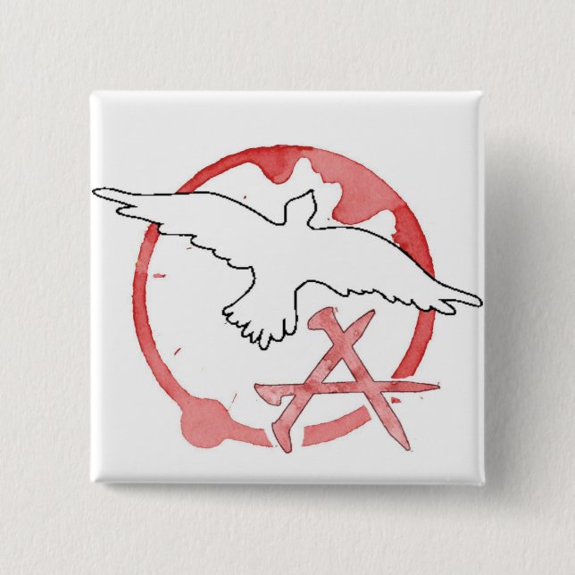 Christliche Anarchie Button (Vorderseite)