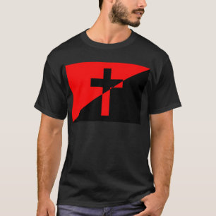 Christliche Anarchistenflagge T-Shirt