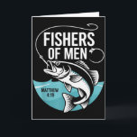 Christliche Angler Fischer von Menschen Matthäus 4 Karte<br><div class="desc">Christliche Angler Fischer der Menschen Matthäus 4 19 Vers _3</div>