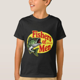 Christliche Angler Fischer von Menschen Matthäus 4 T-Shirt