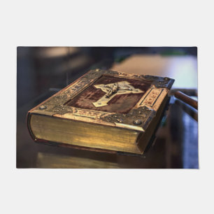 Christliche Antike Bibel Fußmatte