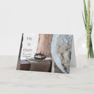 Christliche Auferstehungskarte Feiertagskarte
