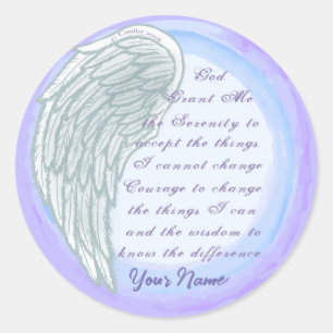 Christliche Aufkleber im Stille