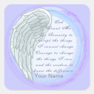 Christliche Aufkleber im Stille