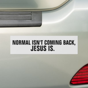 CHRISTLICHE AUTOAUFKLEBER NORMALERWEISE KOMMEN NIC