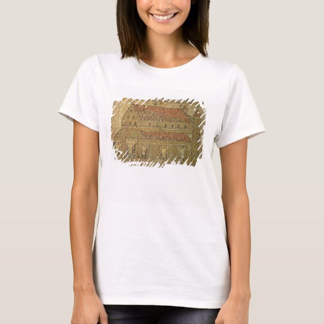 Christliche Basilika, Mosaikbelag, römische Epoche T-Shirt (Vorderseite)