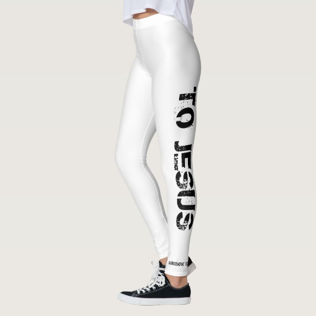 Christliche Bekleidungsstücke von Frauen laufen Leggings (Links)