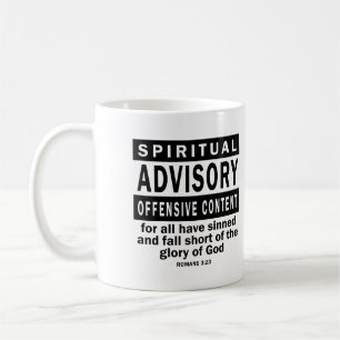 Christliche Beratung Römer 3,23 Christliche Zitate Tasse