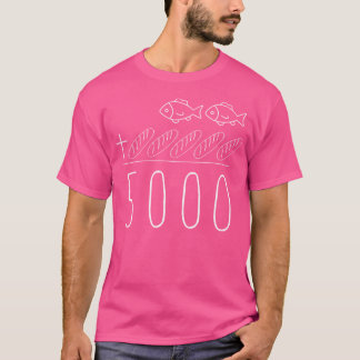 Christliche Bibel 5 Breads 2 Fische 5000 ausgewähl T-Shirt