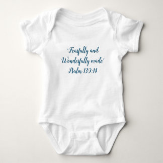 Christliche Bibel Vers Baby Bodysuit Strampler