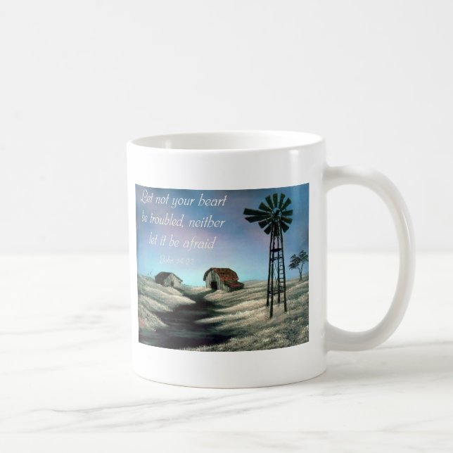 Christliche Bibel-Vers-Tasse Tasse (Rechts)