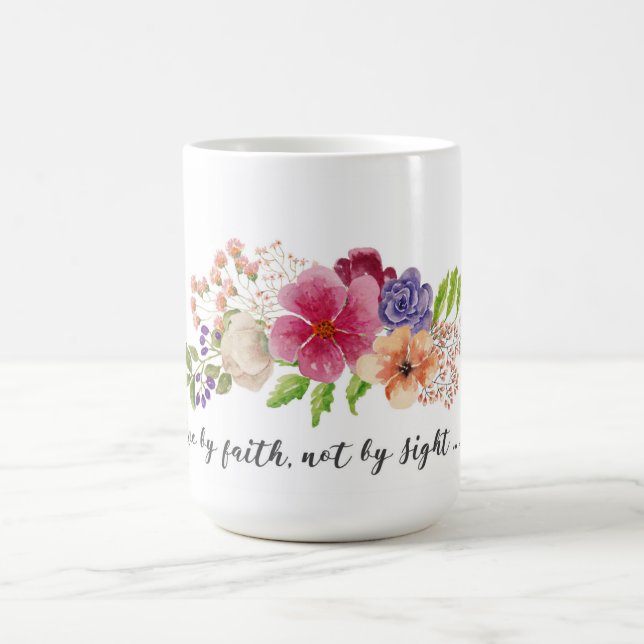 Christliche Bibel Verse Faith Kaffeetasse (Mittel)