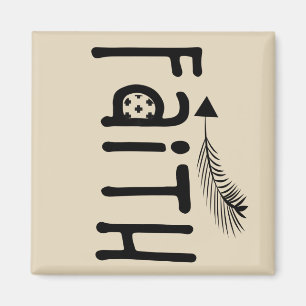 Christliche Bibel Verse Faith Up Arrow Magnet