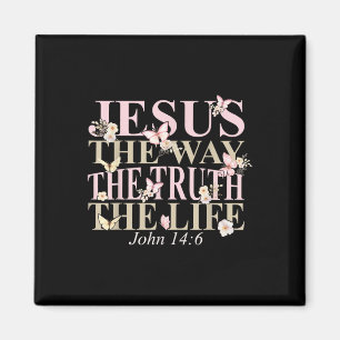 Christliche Bibel Verse Glaube Gott Jesus Der Weg Magnet