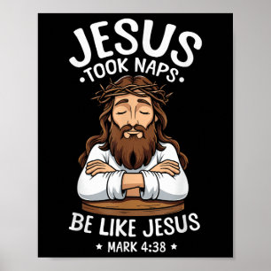 Christliche Bibel Verse Glaube Gott Puh Jesus nahm Poster