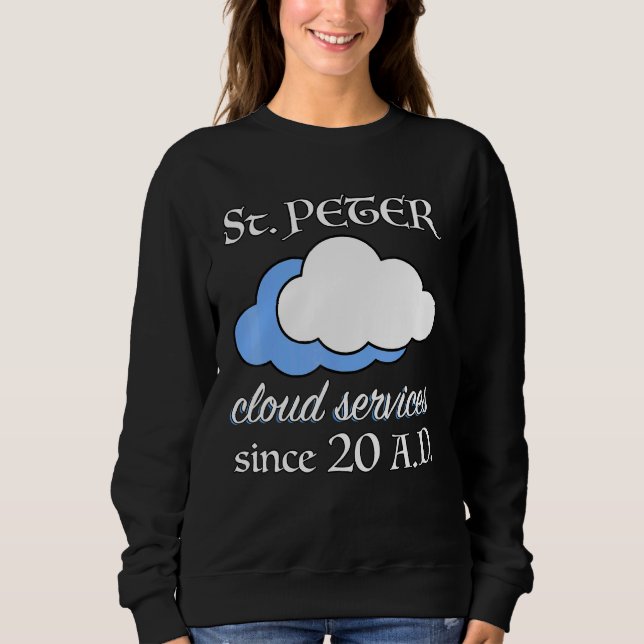 Christliche Bibel Verse Saint Peter Weather Sweatshirt (Vorderseite)