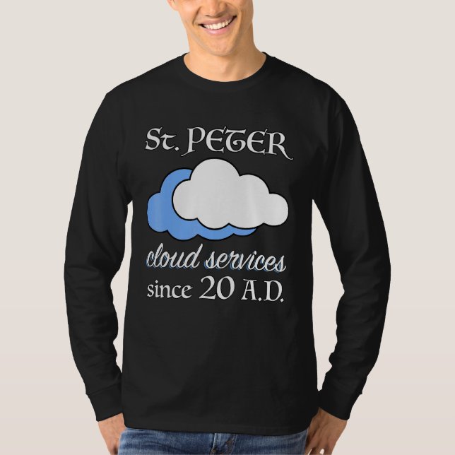 Christliche Bibel Verse Saint Peter Weather T-Shirt (Vorderseite)