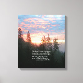 Christliche Bibel Verse Scripture Creationarts Leinwanddruck