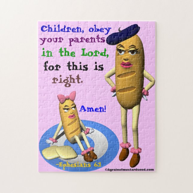 Christliche Bibel-Zitate Puzzle (Vertikal)