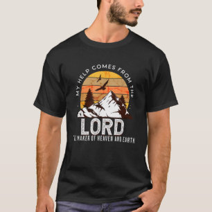 Christliche Bibelschrift für Männer Meine Hilfe ko T-Shirt