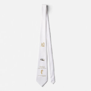 Christliche Bibelschrift Krawatte