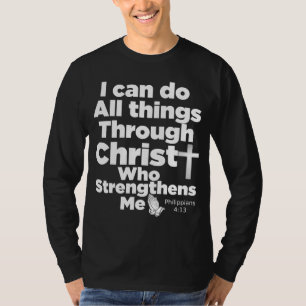 Christliche Bibelverse - Jesus Christus T-Shirt