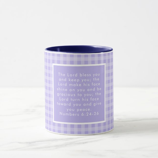 Christliche Bibelverse Kunst Tasse (Zentrum)