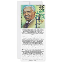 Christliche Black History Card