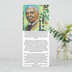 Christliche Black History Card