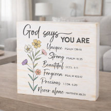 Christliche Blumen-Ermutigung 