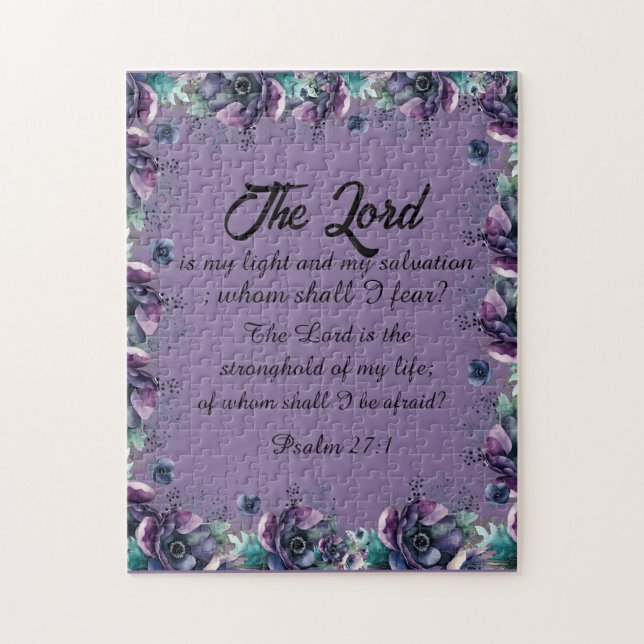 Christliche botanische Triptychon Kunst, Dichtung  Puzzle (Vertikal)