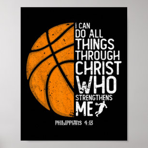 Christliche Bysketbyll-Liebe alles, was ich tun ka Poster
