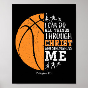 Christliche Bysketbyll Men Boys Kinder Religiöse G Poster
