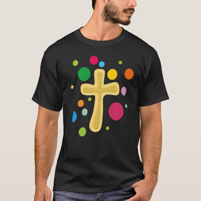 Christliche Christus-Kreuzung T-Shirt (Vorderseite)