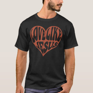 Christliche Church jesus God Bible Verse Liebe Gla T-Shirt
