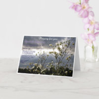 Christliche Condolence Card